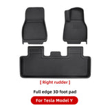 YZ For Tesla Model3 Foot Mats For TESLA