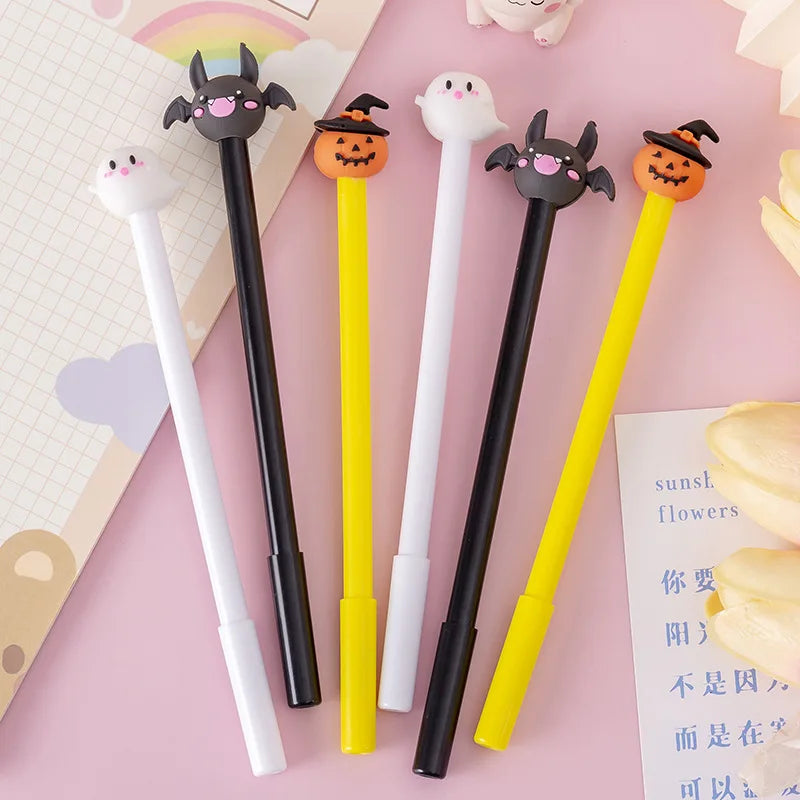 12 pcs/lot Creative Halloween Theme Gel Ink Pens