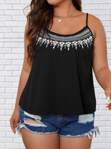 Finjani Women Cami Top Guipure Detail Patchwork Cami