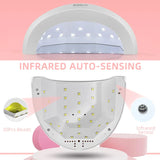 48W UV LED Nail Lamp for Quick Curing