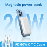 Baseus 20W Magnetic Wireless Charging 6000mAh Power Bank,