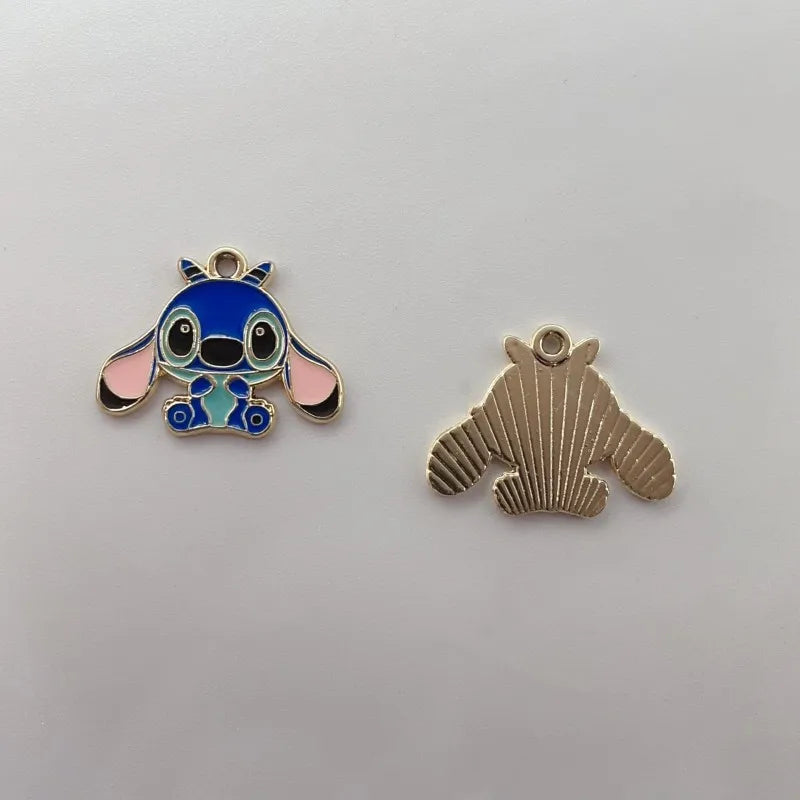 10pcs Enamel Pack Alloy Drops Animal Stitch Charm