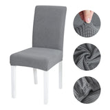 Jacquard Chair Covers Spandex Stretch Seat Slipcover Removable