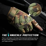 Tactical Fingerless Gloves SWEAT Army Military Airsoft Combat