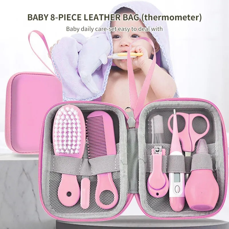 8 PCS Child Care Cleaning Set Nail Clippers