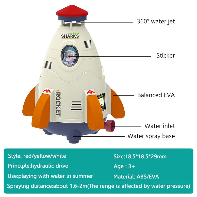 Interesting Water Pressure Rocket Launcher Outdoor Parent-child Interaction