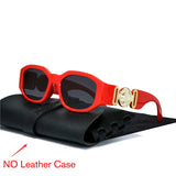 LeonLion Vintage Oval Sunglasses Women Brand Designer Glasses