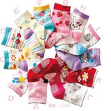 12pair/Lot Non Slip Toddler Socks with Grip for