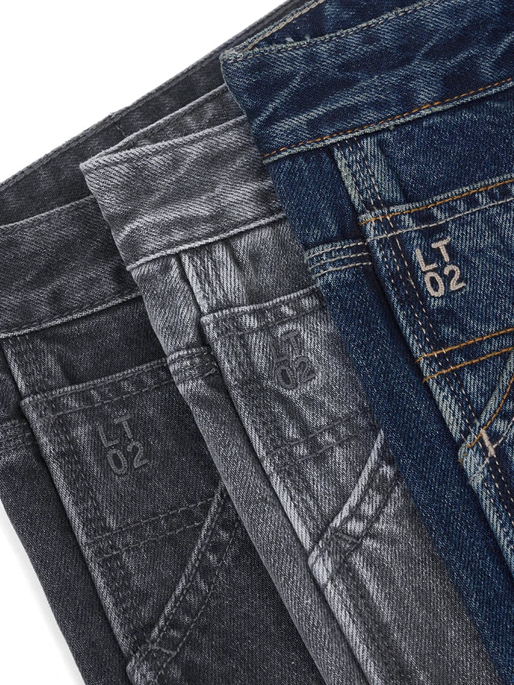 SIMWOOD 2024 Spring Summer New Loose Tapered Jeans