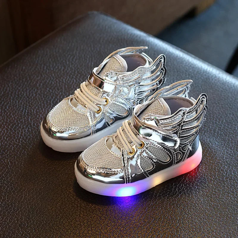 Tenis Children Led Shoe Girls Lighted Sneakers Glowing