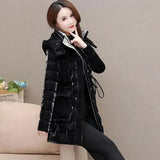 New Down Cotton Coat Women 2023 Korean Cotton