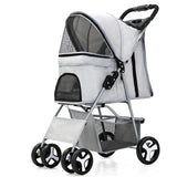 Pet Stroller Carrier For Dogs Detachable Baby Stroller