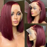 ISHINE 13x5x1 Highlight Straight Bob Wig Lace Front