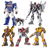 Transformer Toy Bumblebee Action Figure Mecha Assembled Glue-Free