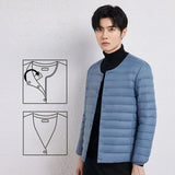 Men's Down Jacket Ultra Light 90% White Duck