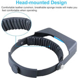 Tungfull Headband Magnifier Head-mounted Hands Free Magnifying Glasses