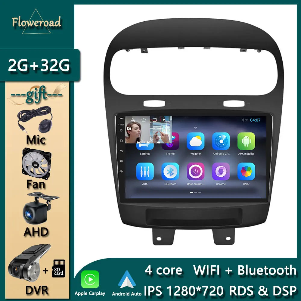 Car Intelligent System Android For Dodge Journey Fiat