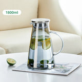 GIANXI Glass Cold Water Jug Transparent Heat Resistant