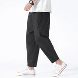 100% Cotton Summer Casual Pants Man Trendy Japanese