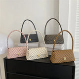 Fashionable and simple shoulder bag, trendy small square