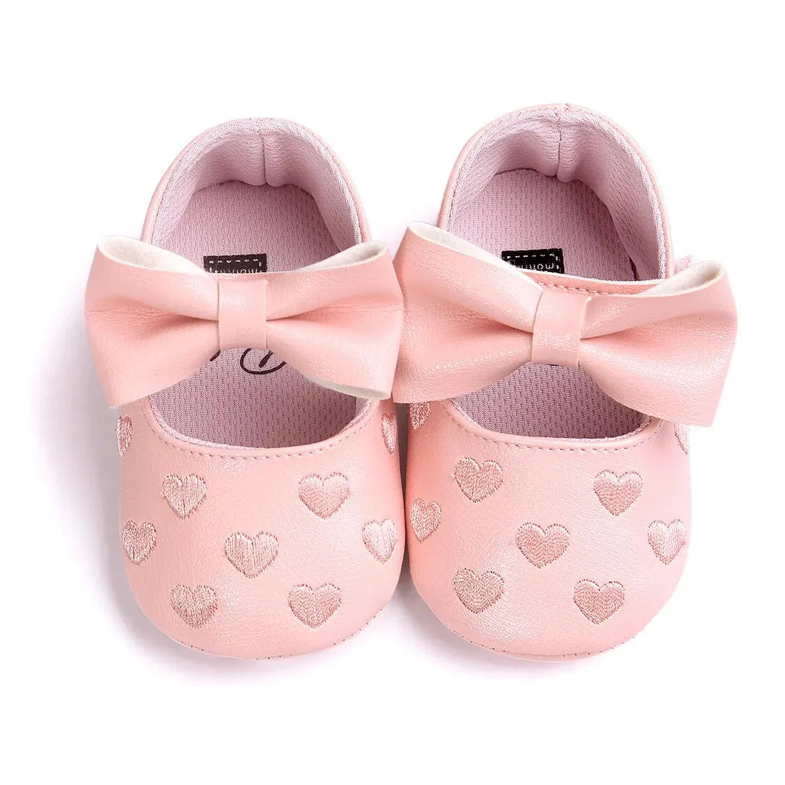 Meckior Baby Shoes Classic Dress Cute Bow-knot Heart