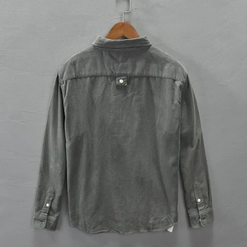 Casual Shirt Jacket Men's Corduroy Spring and Autumn