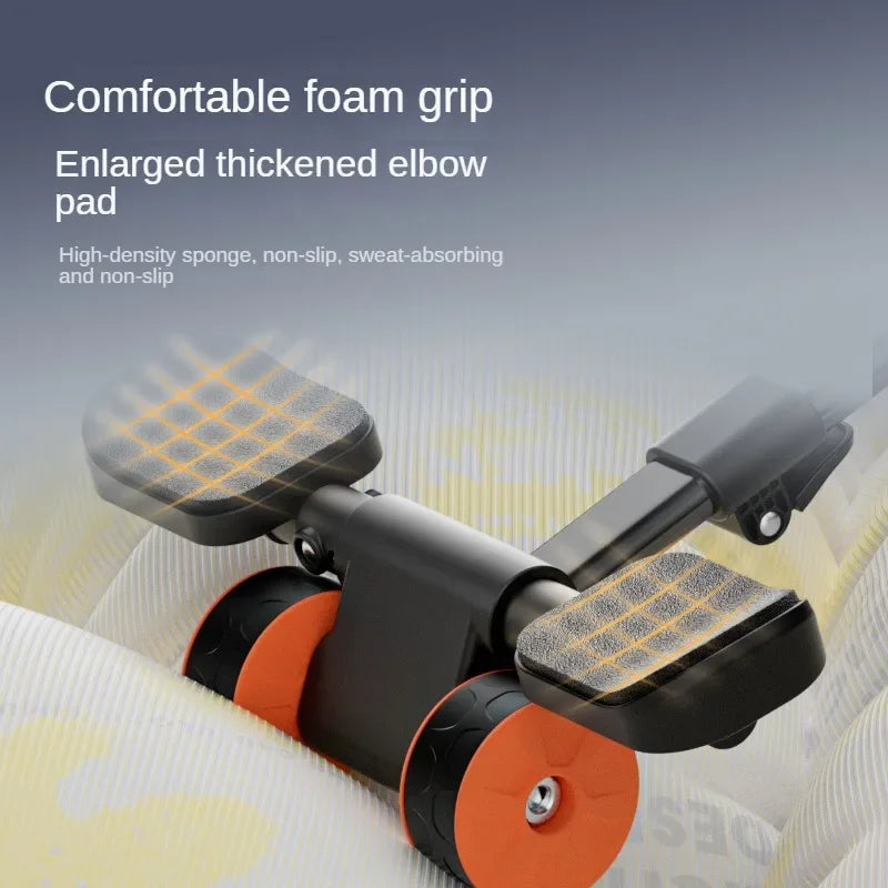 4 Elbows AB Roller Abdominal Wheel Silent Multifunctional