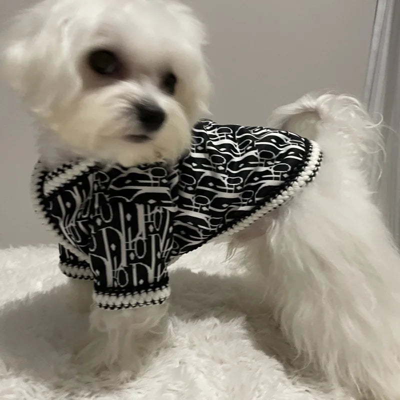 Luxury Puppy Sweater Cute Clothes Cat Dog Autumn