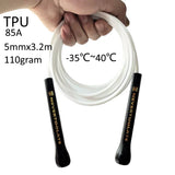 NEVERTOOLATE TPU and PVC material Skipping Rope Rapid