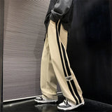Spring Autumn Men Corduroy Pants American Retro Casual