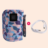 USB Milk Water Warmer Travel Stroller Insulated Bag