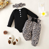 0-2-year-old newborn baby girl black long-sleeved shirt with