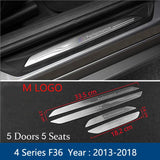 Accessories Door Sill Scuff Plate Guards Protector Sticker