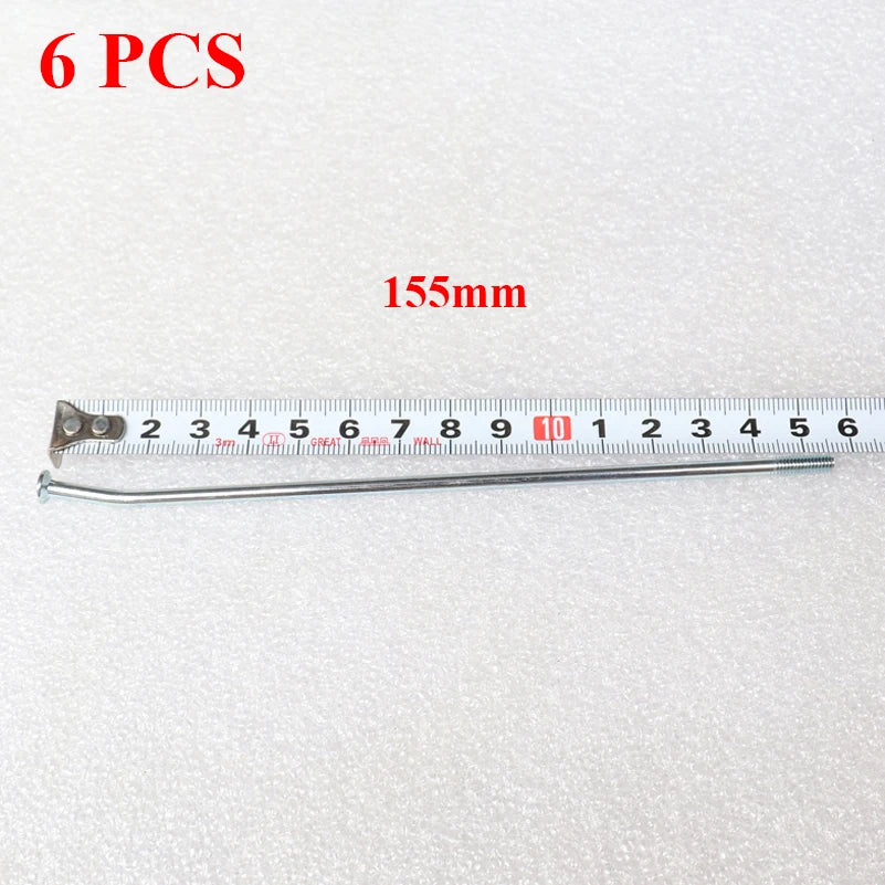 6PCS Spokes Wire Circle Nipples 18 19 21