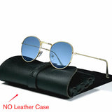 LeonLion 2023 Round Retro Sunglasses Men Round Vintage