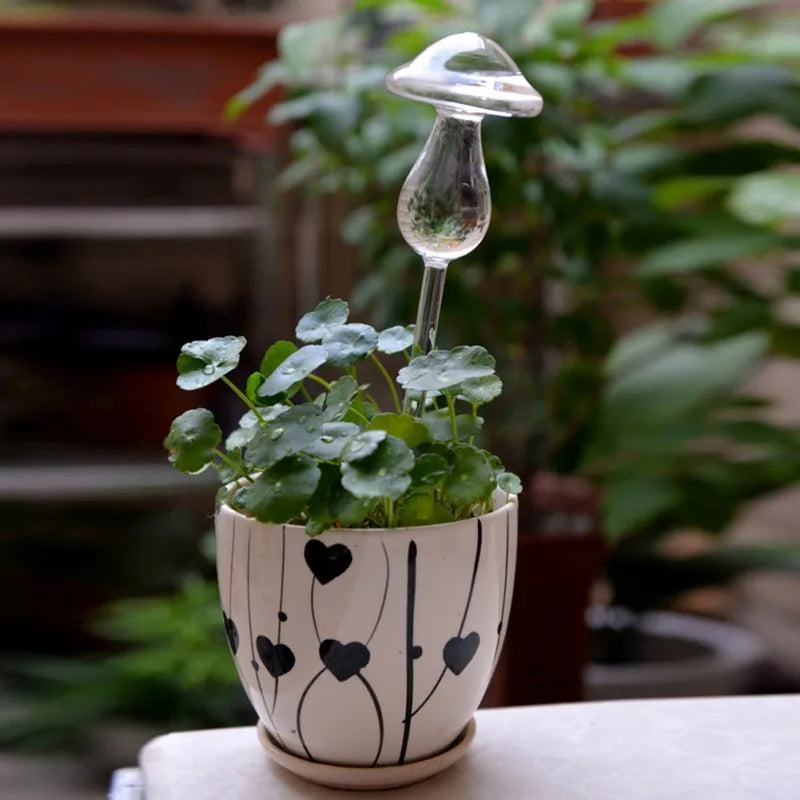8 Styles Houseplant Automatic Self Watering Glass Bird