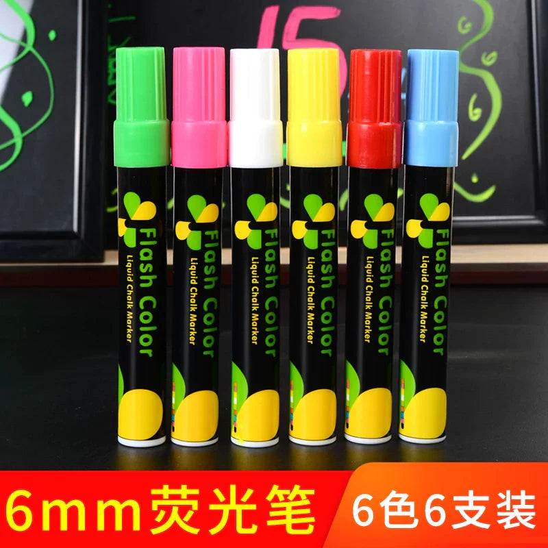 Erasable Chalk Pen Fluorescent Plate LED Electronic Light