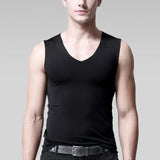 Ice Silk Seamless Mens Vest Loose Sleeveless Sport