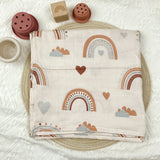 Bamboo Cotton Baby Bed Sheet Crib Newborn Bedding