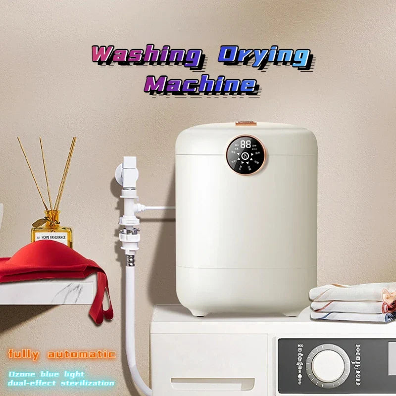 New Fully Automatic Mini Washing Machine Washing and