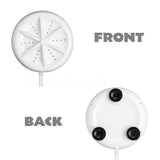 Travel Usb Mini Ultrasonic Washing Machine Portable Turbo
