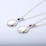 Fashionable H2O Mermaid Openable and Closable Pendant Necklace
