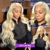 13x4 13x6 HD Transparent 613 Lace Frontal Wig