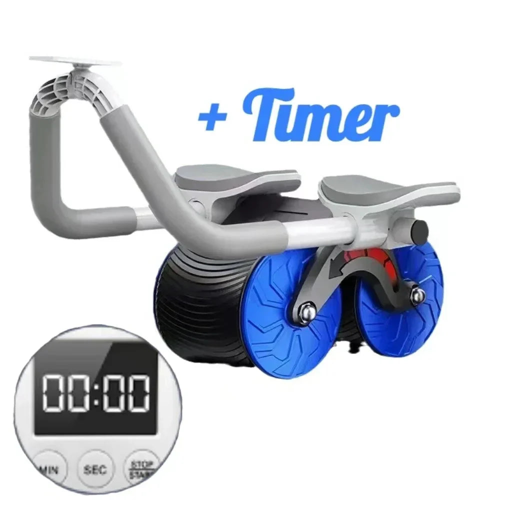 4 Elbows AB Roller Abdominal Wheel Silent Multifunctional