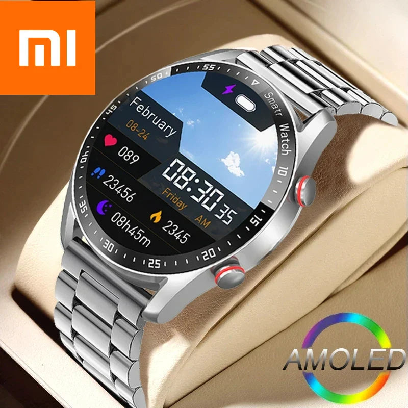 Xiaomi ECG+PPG Bluetooth Call Smart Watch Men Laser