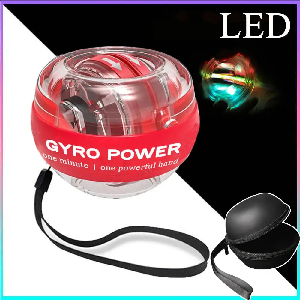 LED Automatic Light-emitting Gyro Wrist Force Handball Automatic