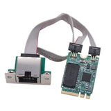 M.2 Gigabit Lan Adapter 2.5G/1000/100Mbps M2 RJ45 Network