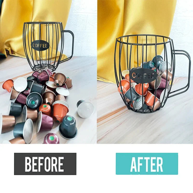 Desktop Coffee Capsule Holder for Nespresso Accesorios Durability