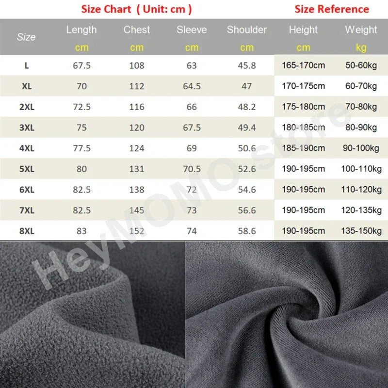 Plus Size 8xl Outdoor Waterproof Men's Two-pieces Sets