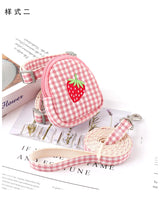 Sweet Embroidery Pattern Dog Leash Bag Functional Pet